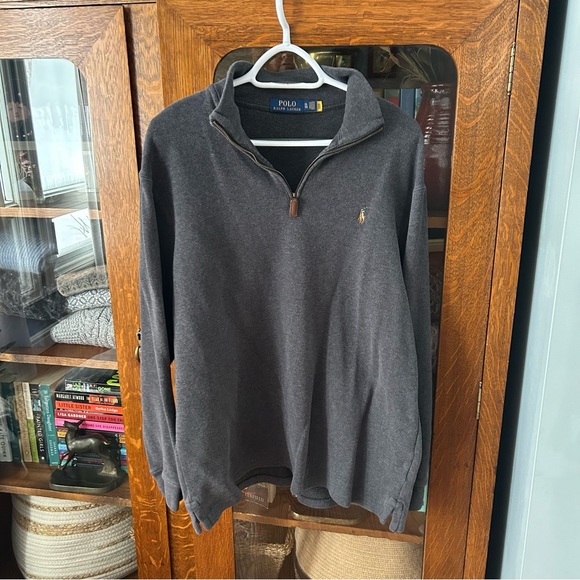 Polo Ralph Lauren Other - Polo Ralph Lauren Men's Charcoal Zip-Up Sweater/ Sweatshirt